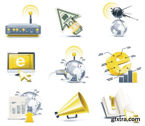 Big Collection of Vector Icon Sets 50xEPS