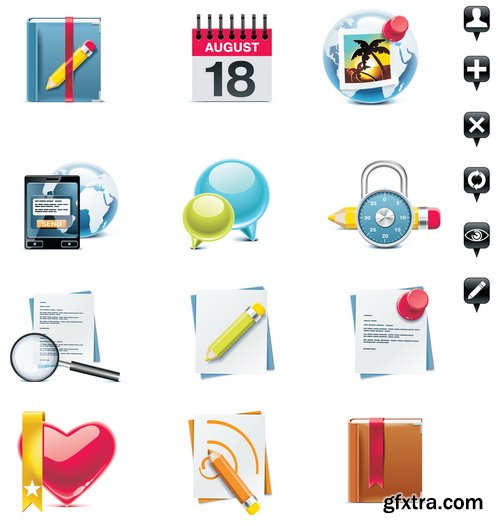 Big Collection of Vector Icon Sets 50xEPS