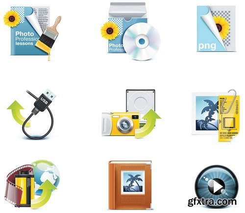 Big Collection of Vector Icon Sets 50xEPS