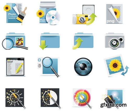 Big Collection of Vector Icon Sets 50xEPS