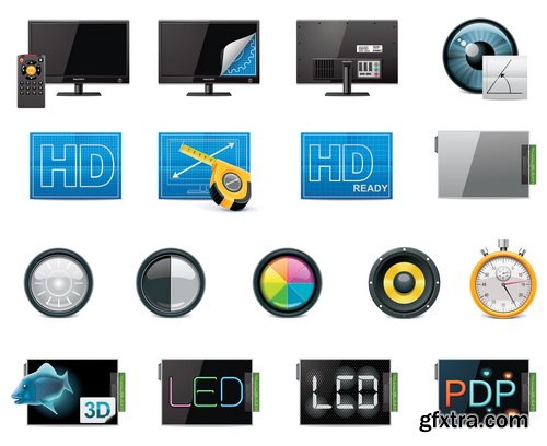 Big Collection of Vector Icon Sets 50xEPS