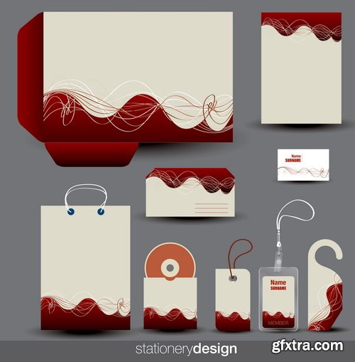 Collection of Corporate Templates 25xEPS