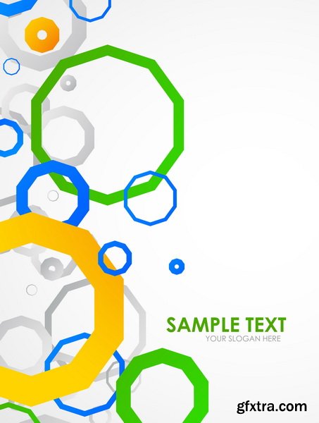 Collection of Vector Abstract Backgrounds #2, 50xEPS