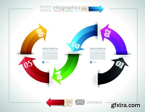 Collection of Infographics 50xEPS