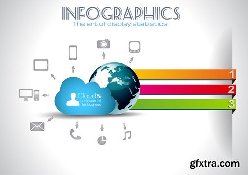 Collection of Infographics 50xEPS