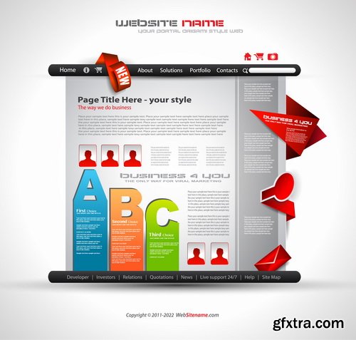 Collection of Infographics 50xEPS