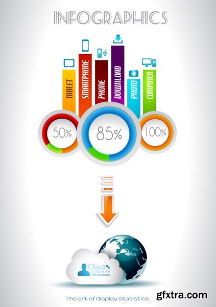 Collection of Infographics 50xEPS