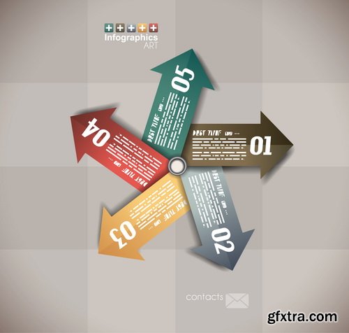 Collection of Infographics 50xEPS