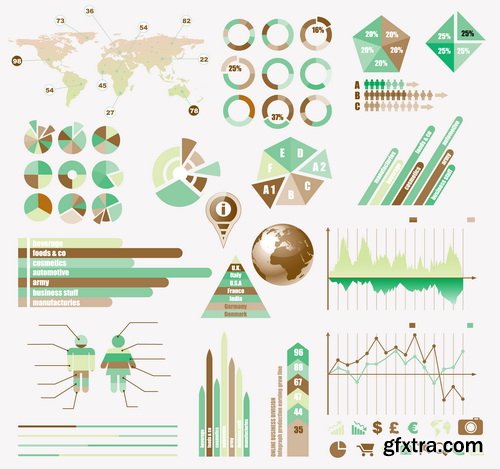 Collection of Infographics 50xEPS