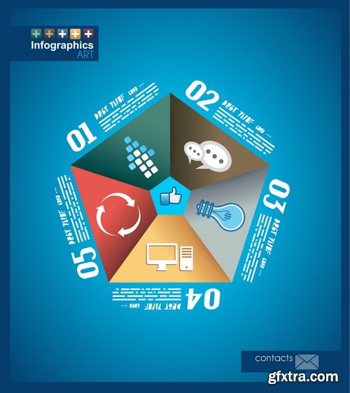 Collection of Infographics 50xEPS