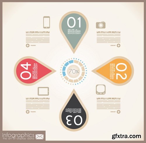 Collection of Infographics 50xEPS