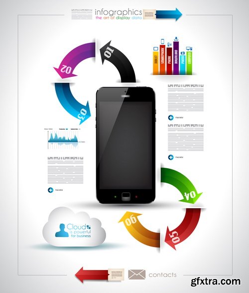 Collection of Infographics 50xEPS