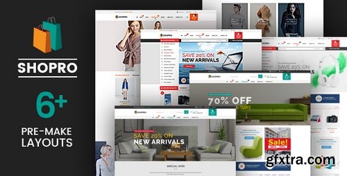 ThemeForest - Shopro v1.0 - Mega Store Responsive Magento Theme 21195903