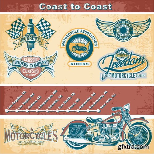 Collection of Retro Labels 25xEPS