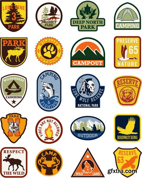 Collection of Retro Labels 25xEPS