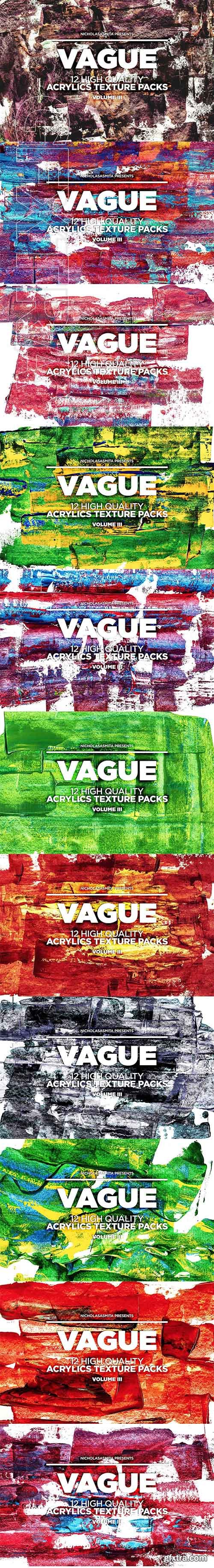 CreativeMarket - Vague III 12 Acrylics Textures 2179097