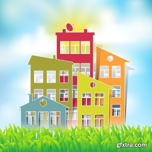 City Vector Collection & Icon Sets 25xEPS City Vector Collection & Icon Sets 25xEPS