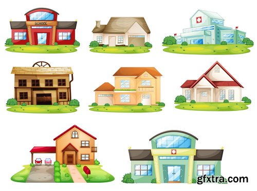 City Vector Collection & Icon Sets 25xEPS City Vector Collection & Icon Sets 25xEPS