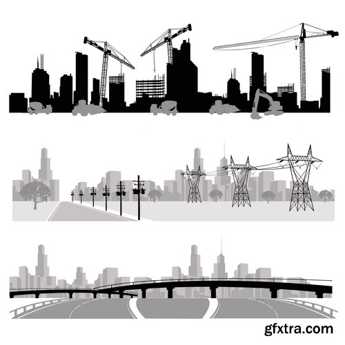 City Vector Collection & Icon Sets 25xEPS City Vector Collection & Icon Sets 25xEPS