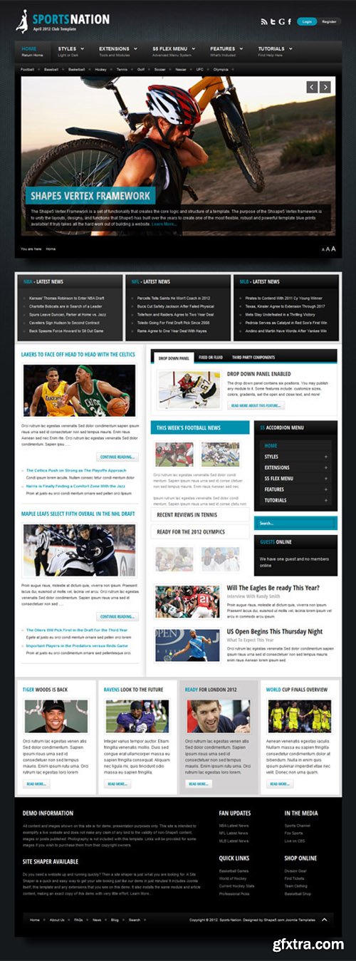 Shape5 - Sports Nation v1.0 - WordPress Theme