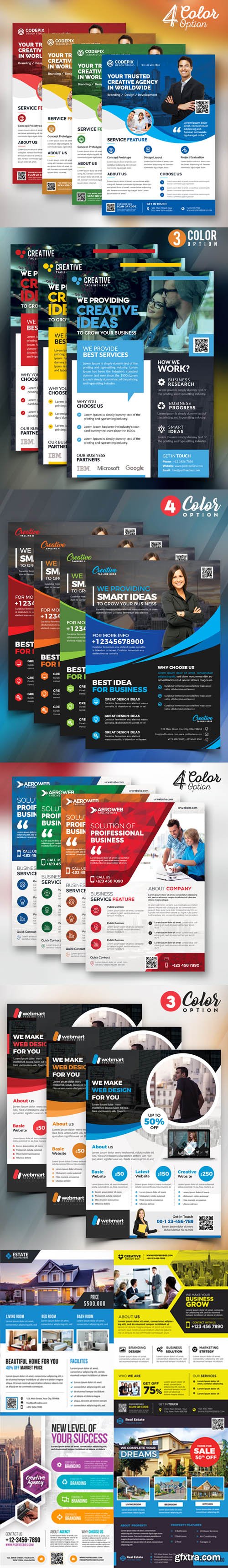 Multipurpose Business Flyer - 22 PSD Templates