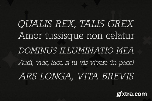 Alexandrya Font Family