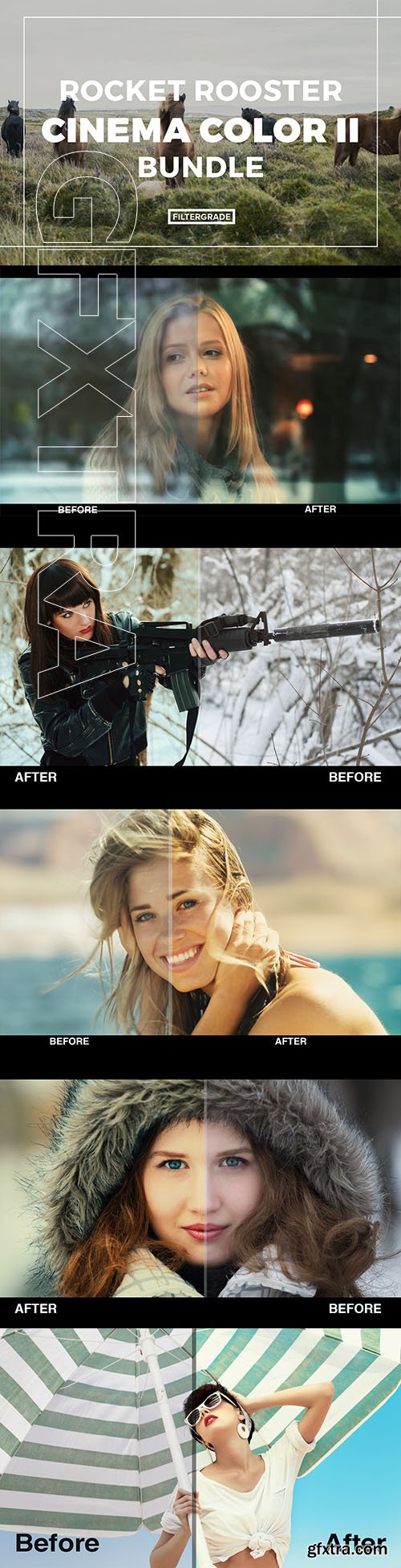 Rocket Rooster Cinema Color II LUTs