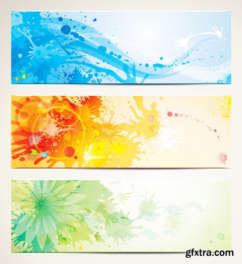 Big Collection of Vector Banners 50xEPS