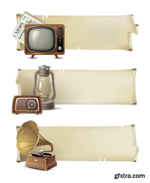 Big Collection of Vector Banners 50xEPS