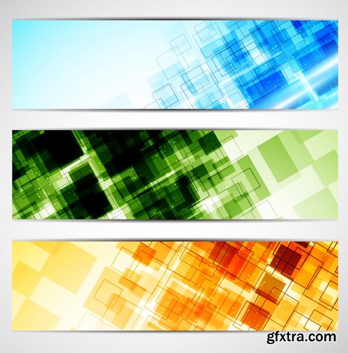Big Collection of Vector Banners 50xEPS
