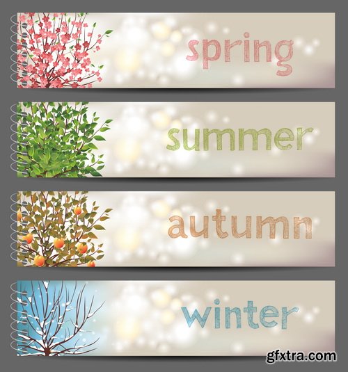 Big Collection of Vector Banners 50xEPS