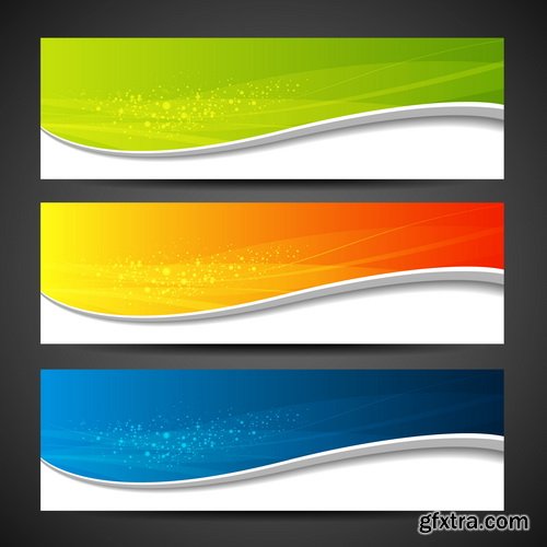 Big Collection of Vector Banners 50xEPS