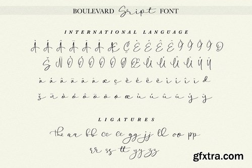 CM - Boulevard - Handwritten Font Duo 2181565