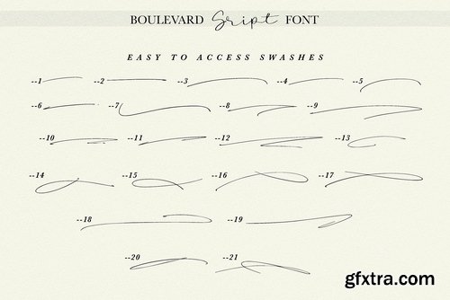 CM - Boulevard - Handwritten Font Duo 2181565