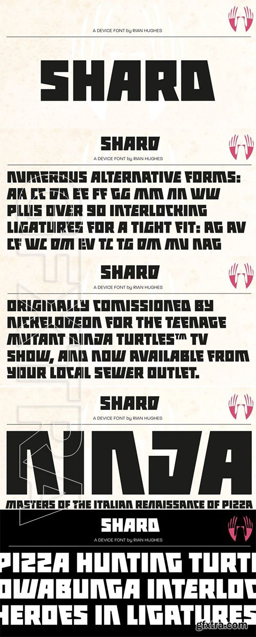 Shard - font family