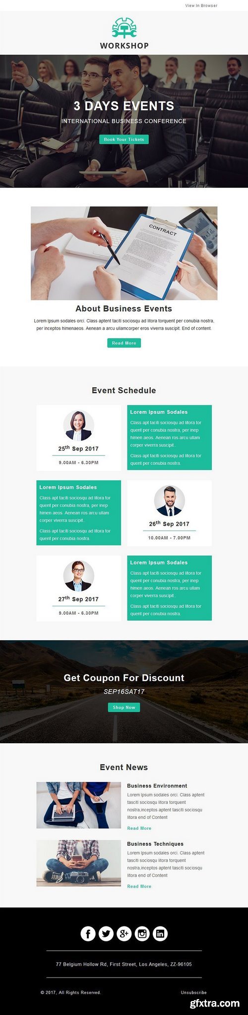 CM - Workshop - Responsive Email Template 1842411