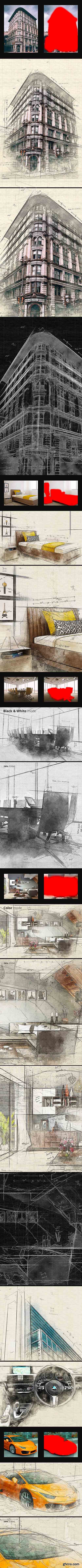 GraphicRiver - Architecture Sketch and Blueprint Photoshop Action 21196237 GraphicRiver - Architecture Sketch and Blueprint Photoshop Action 21196237