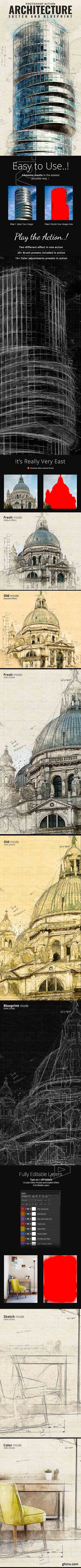 GraphicRiver - Architecture Sketch and Blueprint Photoshop Action 21196237 GraphicRiver - Architecture Sketch and Blueprint Photoshop Action 21196237