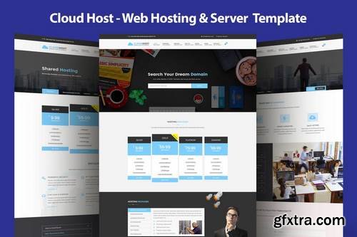 Cloud Host - Web Hosting &amp; Server Template