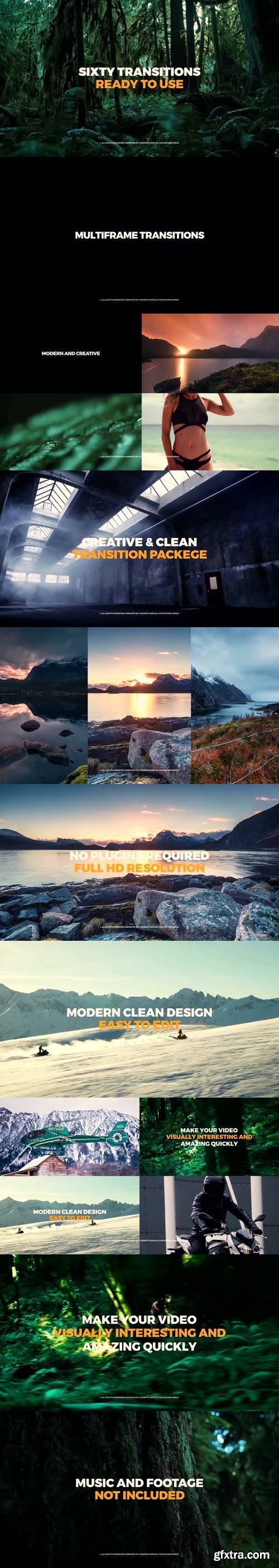 MA - Multiframe Transitions Premiere Pro Templates 57374