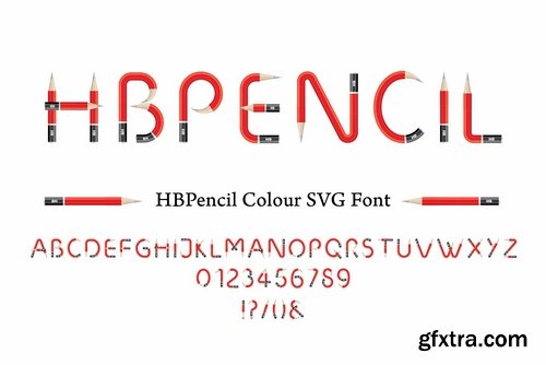 CM - HBPENCIL SVG Font 2175529