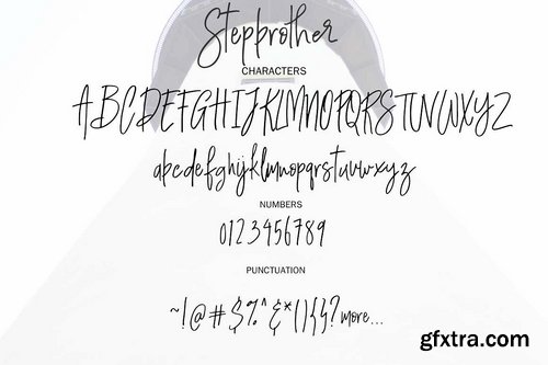 CM - Stepbrother Chic Script Font 2183505