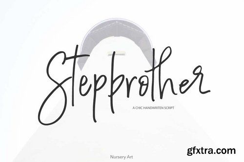 CM - Stepbrother Chic Script Font 2183505
