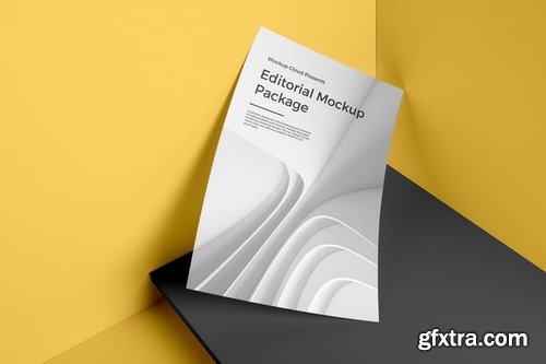 Poster A4 Letterhead Mockup Vol 3