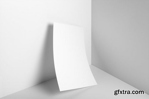 Poster A4 Letterhead Mockup Vol 3