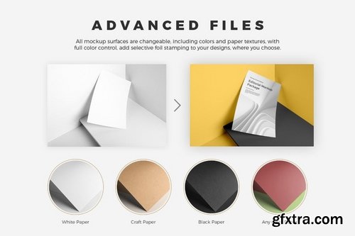 Poster A4 Letterhead Mockup Vol 3