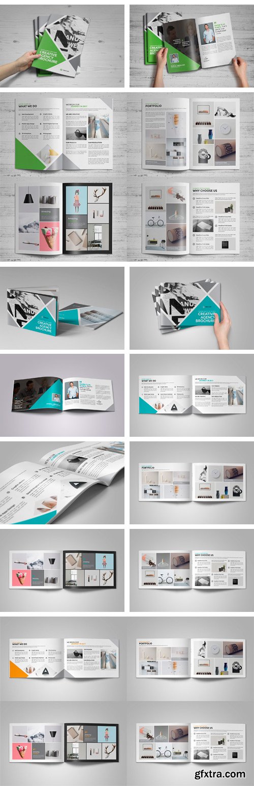 CM - Creative Agency Portfolio Brochure 2148418
