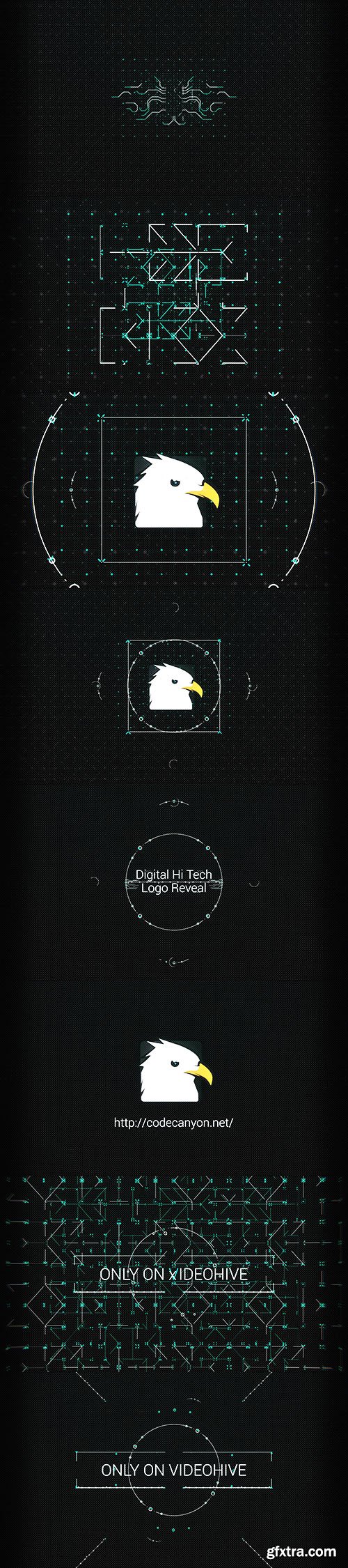 Videohive Digital Hi Tech Logo Reveal 11395309