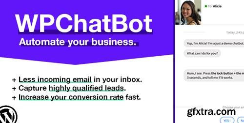 CodeCanyon - WP Chatbot v1.13 - Wordpress Chatbot Builder - 20437806