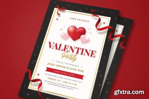 Valentines Day Party Flyer